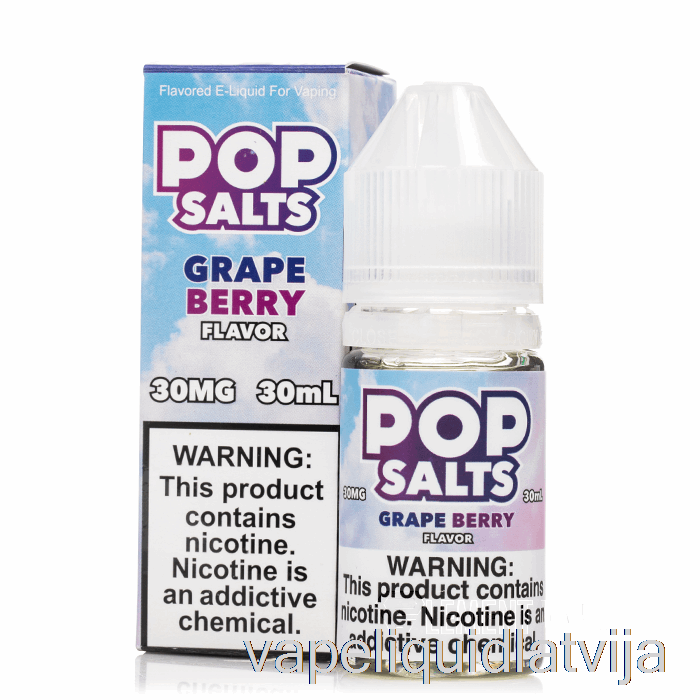 Vīnogu Ogu - Popsāļi - 30ml 30mg Vape šķidrums